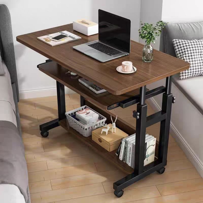 Desk Setup Minimalist - 이동식 소형 테이블, 침대 옆 테이블,