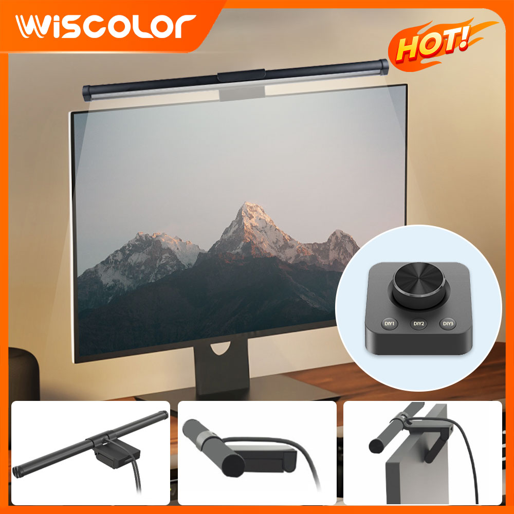 Setup Desk Monitor - RGB 라이트 바 모니터 설정 장식