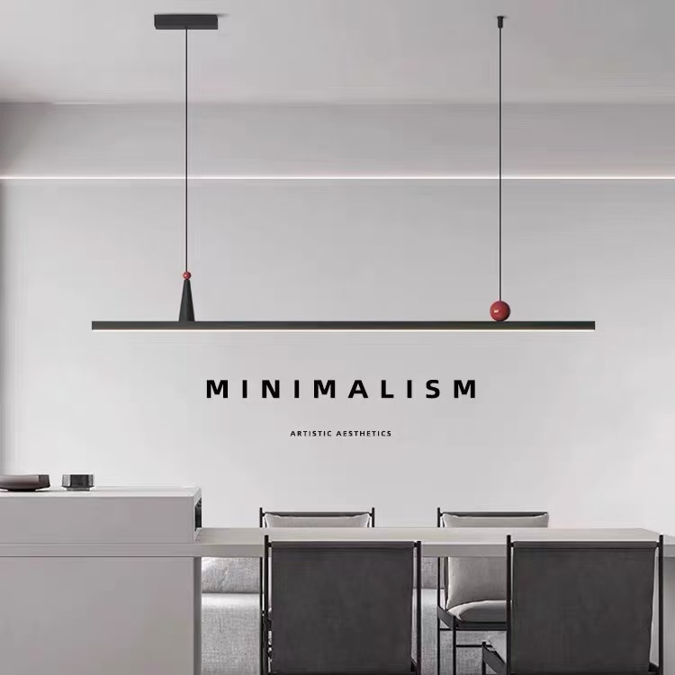 Desk Setup Minimalist - 디자이너 고급 레스토랑 샹들리에, 모던하고 심플한