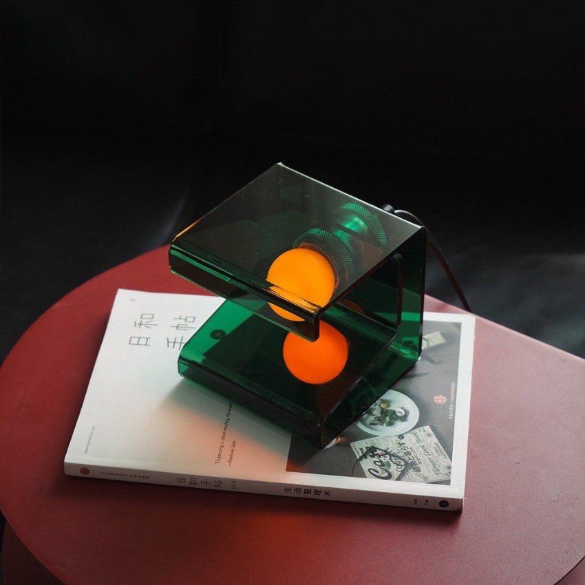 현대적인 아크릴 큐브 테이블 램프, 미니멀리스트 LED - Desk Setup Minimalist 리뷰 및 가격