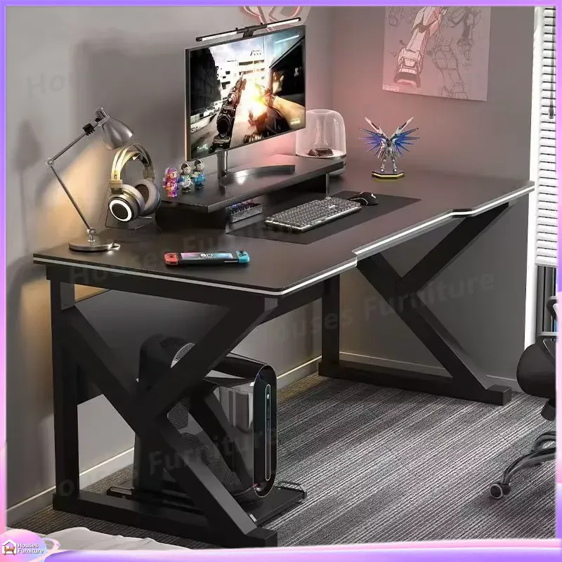 카페 메탈 게이밍 데스크 블랙 MDF 컴퓨터 테이블(P - Desk Setup L Shaped 리뷰 및 가격