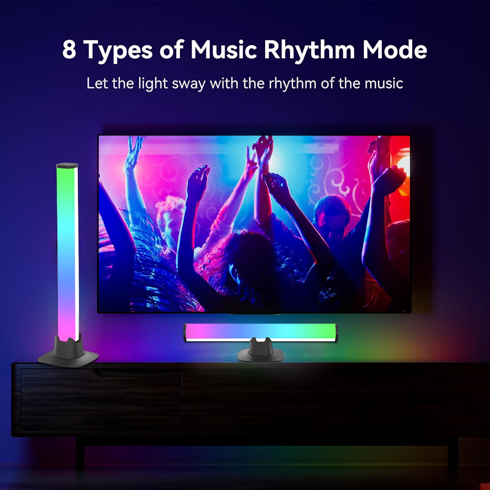 TV 백라이트, Tuya Wi-Fi RGB LED 조명 - Desk Setup With Tv 리뷰 및 가격