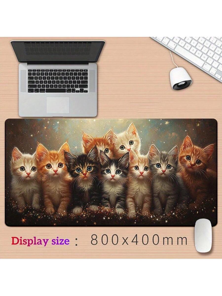 귀여운 새끼 고양이 게임용 마우스 패드 데스크 매트 미 - Desk Setup Pc And Laptop 리뷰 및 가격