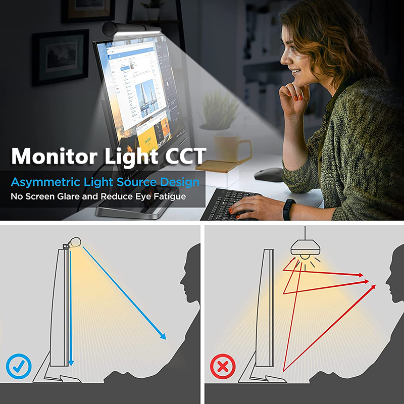 40CM RGB 분위기 테이블 램프 컴퓨터 화면 걸이등 - Desk Setup Lamp 리뷰 및 가격