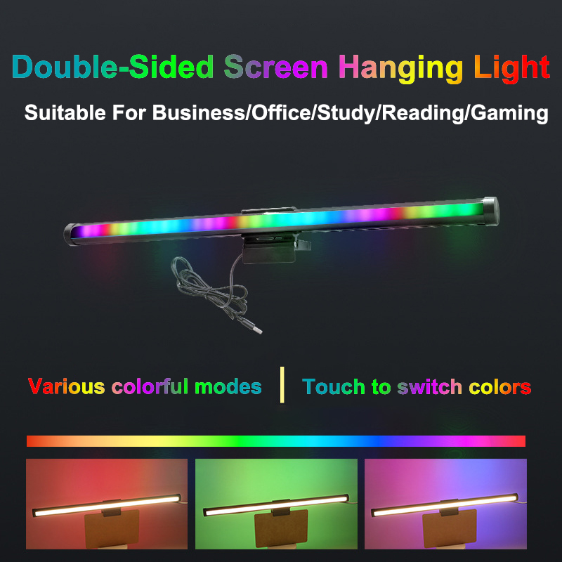 40CM RGB 분위기 테이블 램프 컴퓨터 화면 걸이등 - Desk Setup Lamp 리뷰 및 가격