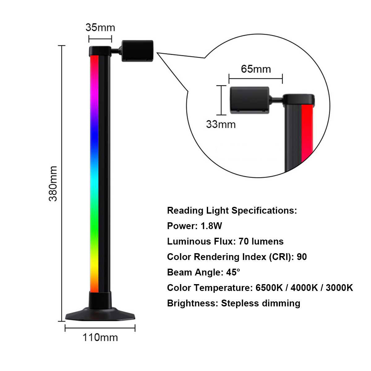 스마트 라이트 바 LED RGB 음악 동기화 앱 제어  - Desk Setup With Tv 리뷰 및 가격