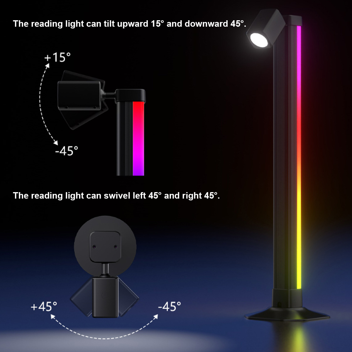 스마트 라이트 바 LED RGB 음악 동기화 앱 제어  - Desk Setup With Tv 리뷰 및 가격